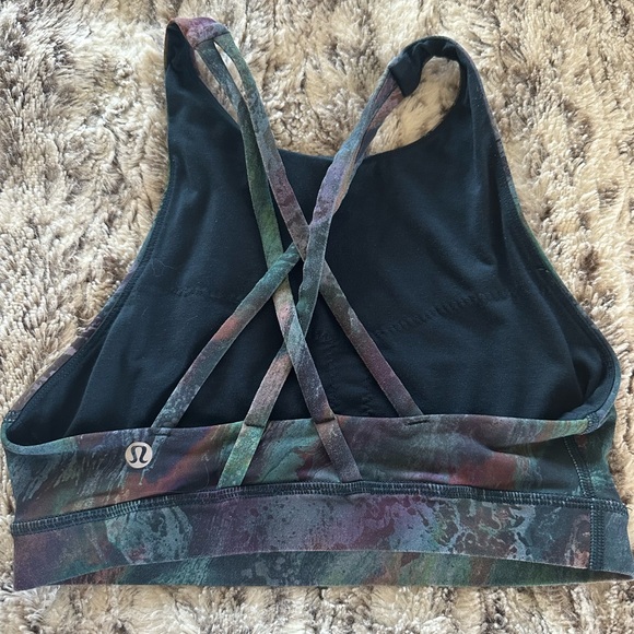 Lululemon Energy sports bra size 4 longline - Picture 2 of 2
